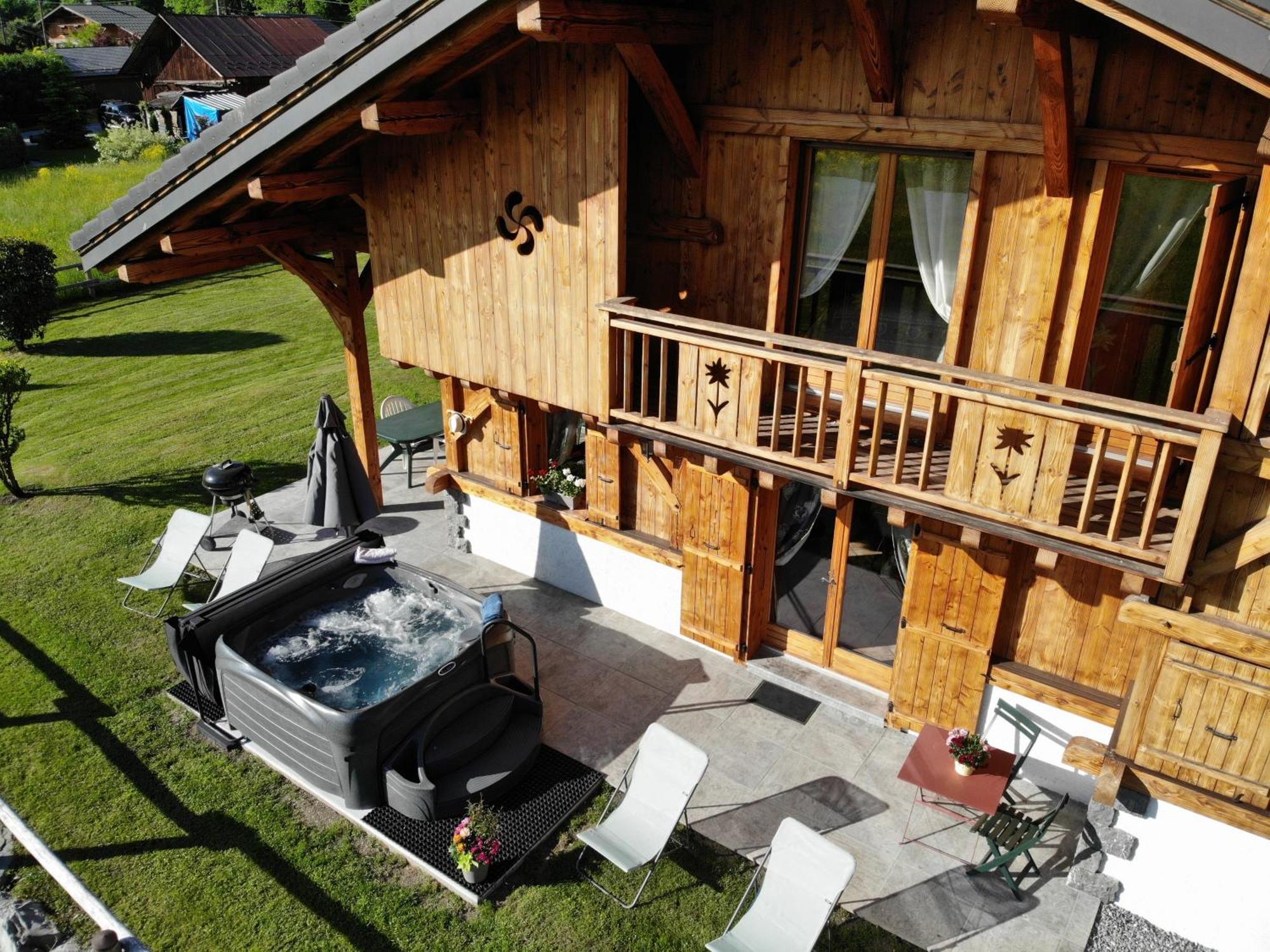 Chalet Peterets Samoëns Eksteriør billede