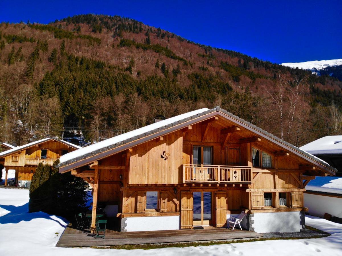 Chalet Peterets Samoëns Eksteriør billede